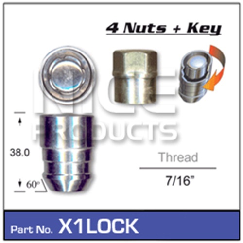 Lock Nuts (set of 4)