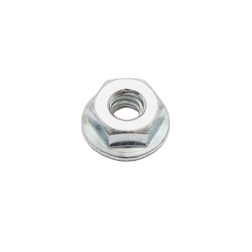 NUT HEX NO.10 - 24 WITH EXTERNAL TOOTH WASHER HEX 3/16'-24 X 3/8' WITH 1/2' SERRATED FLANGE ZINC SEE FN010 FOR GOLD